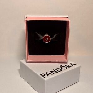 PANDORA Coffee Cup Charm – Sterling Silver & Enamel